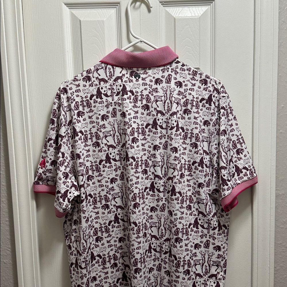 Greyson Polo large “Curiosities” animal print polo - Picture 5 of 5